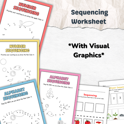 Graph and Sequencing Worksheets