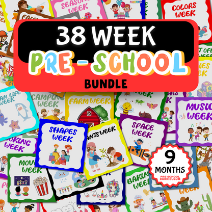 38 Week Pre School Bundle