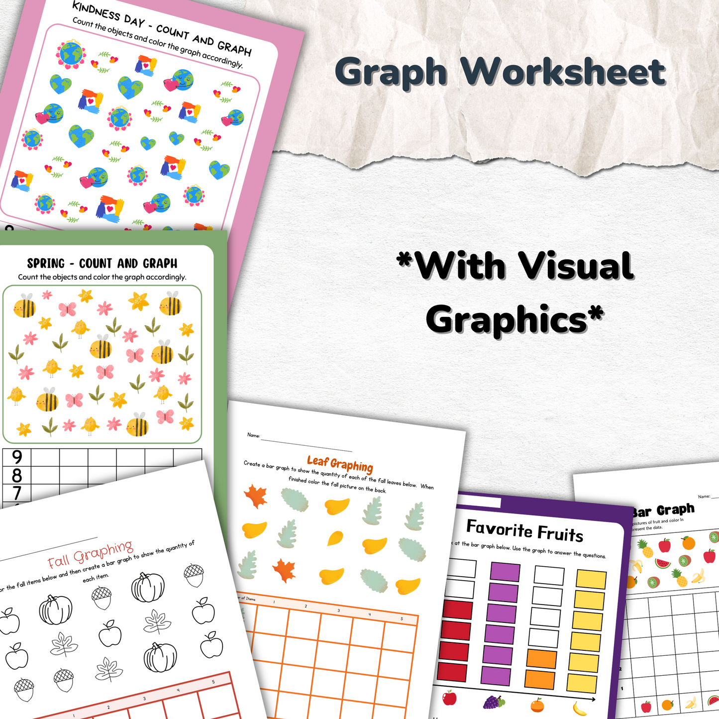 Graph and Sequencing Worksheets