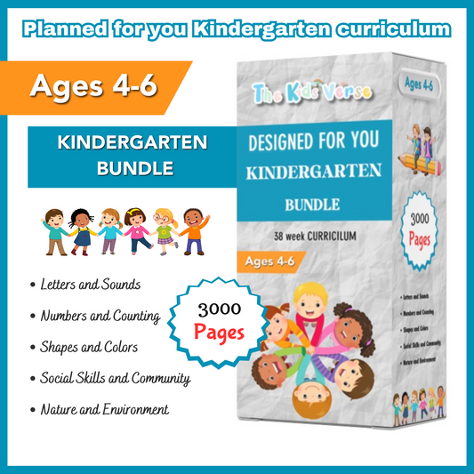 All In One Kindergarten  Bundle