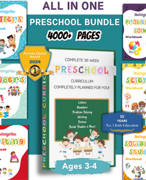 Ultimate Pre School Bundle | 36 weeks Curriculum