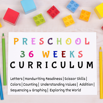 Ultimate PreSchoolBundle | 36 weeks Curriculum Premium!