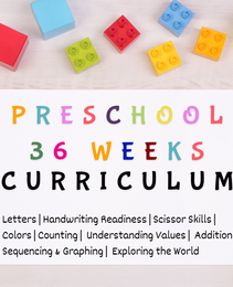 Ultimate Pre School Bundle | 36 weeks Curriculum